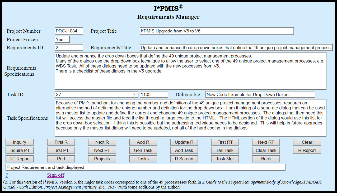 other titles for requirements manager